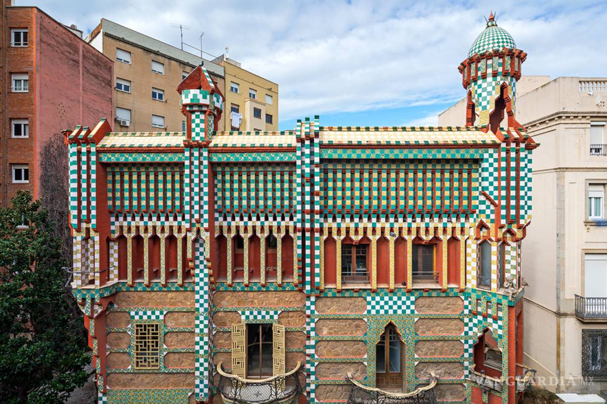 Recupera Barcelona la Casa Vicens, una de las grandes obra de Gaudí