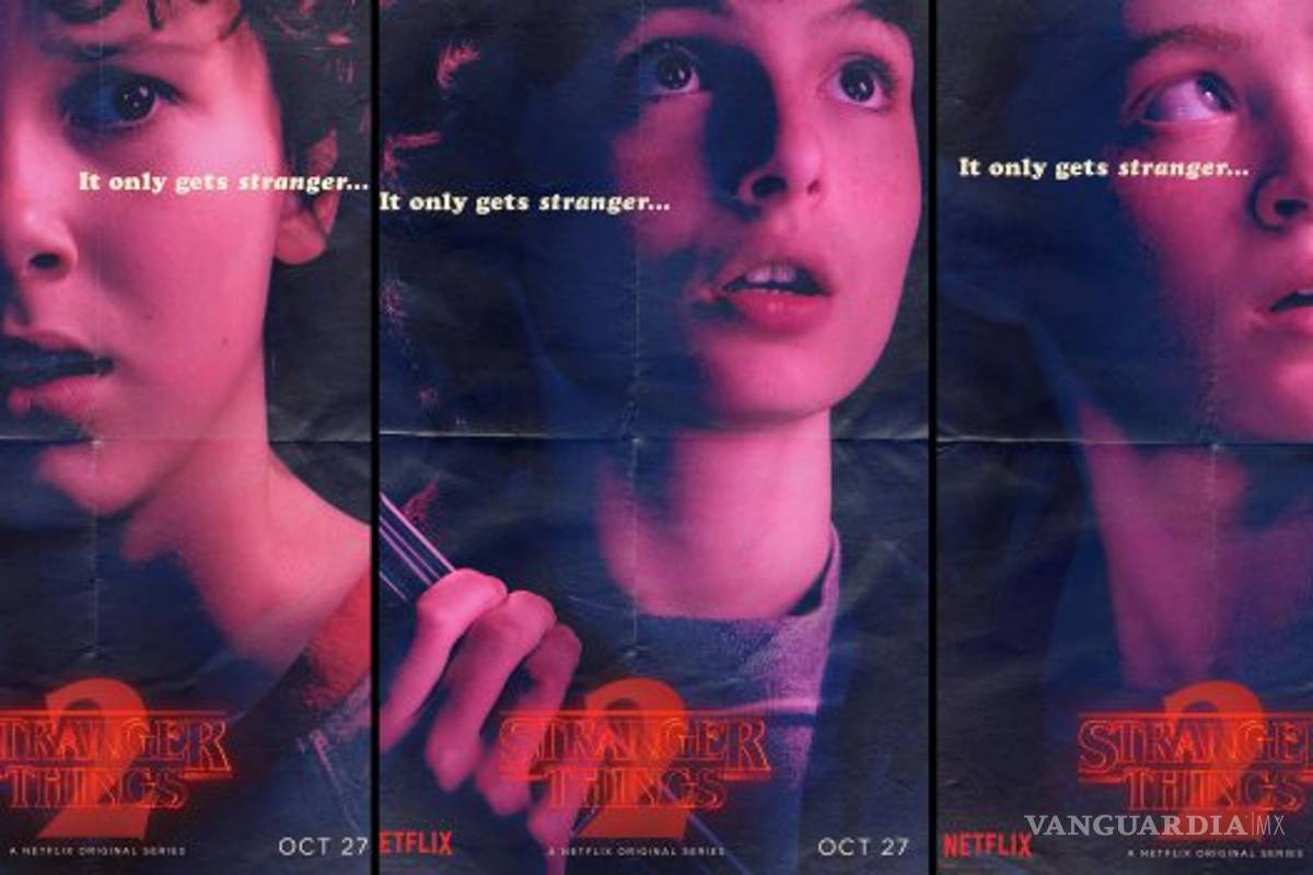 Vean estos nuevos posters de la segunda temporada de “Stranger Things”
