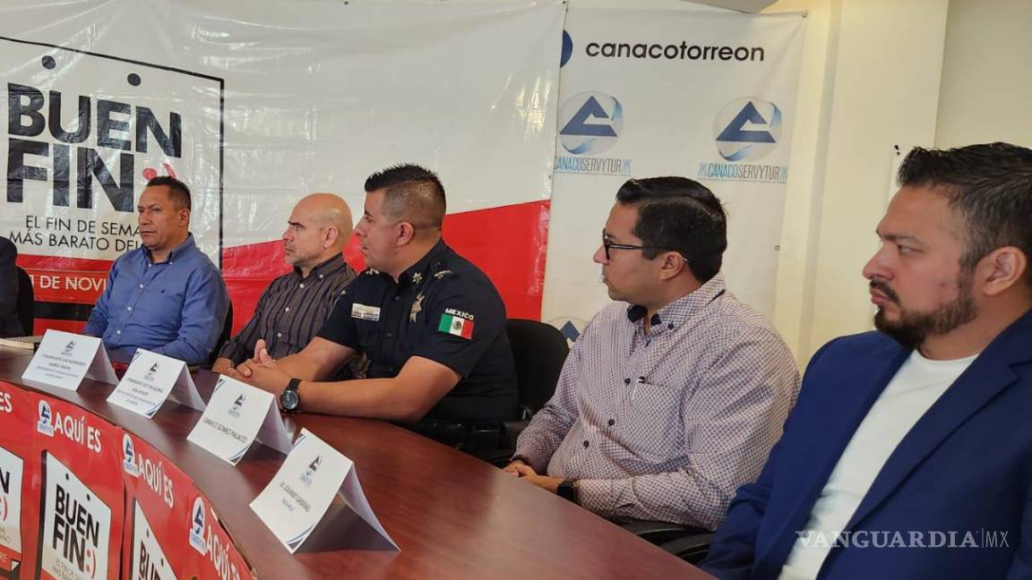 Afinan detalles para la vigilancia del Buen Fin en Torreón, Gómez Palacio y Lerdo