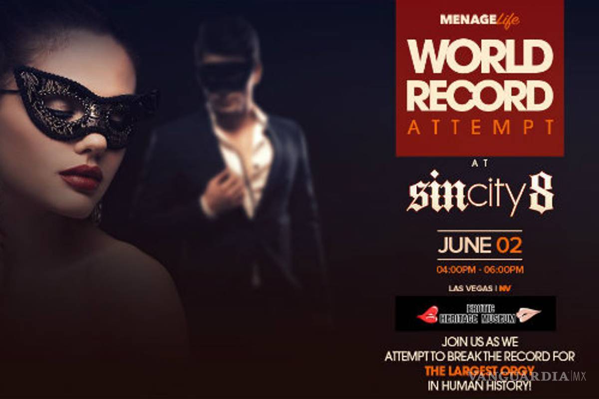 Se llevará a cabo la orgía más grande del mundo en Las Vegas, organizada por el Museo del Patrimonio Erótico