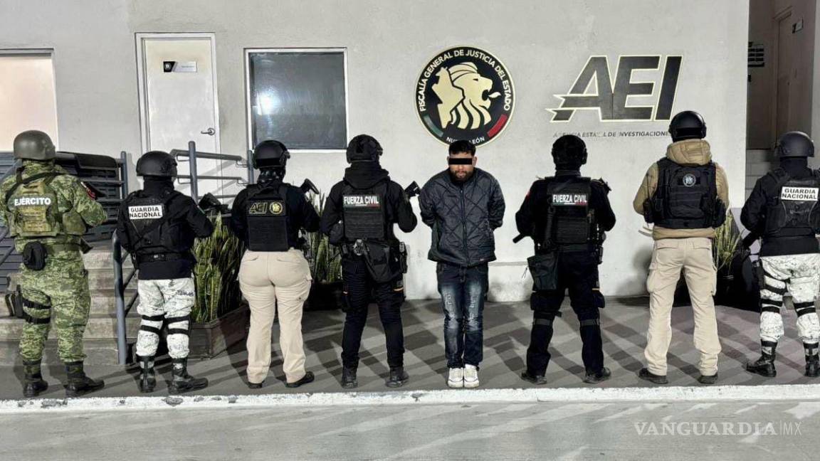 Detienen con estupefacientes a presunto multihomicida en Nuevo León