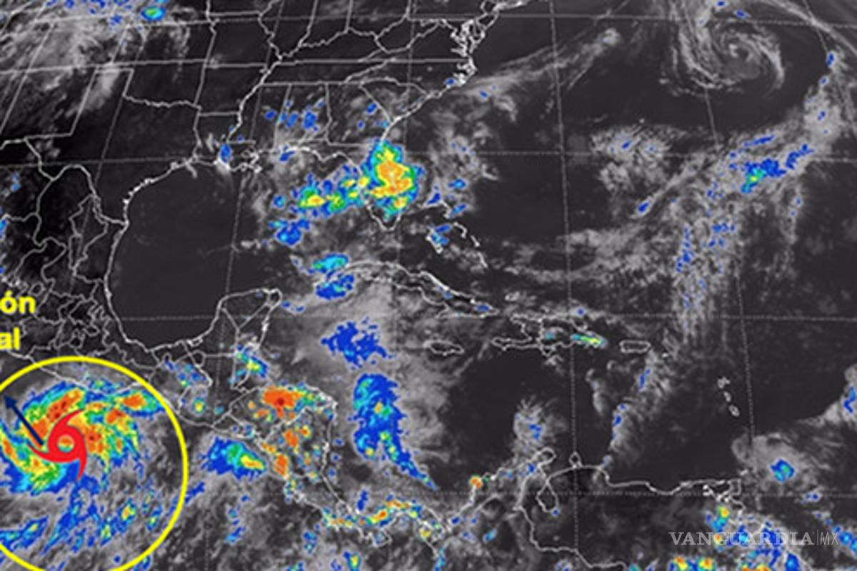 Alertan de tormentas en 8 estados a causa de depresión tropical 3-E