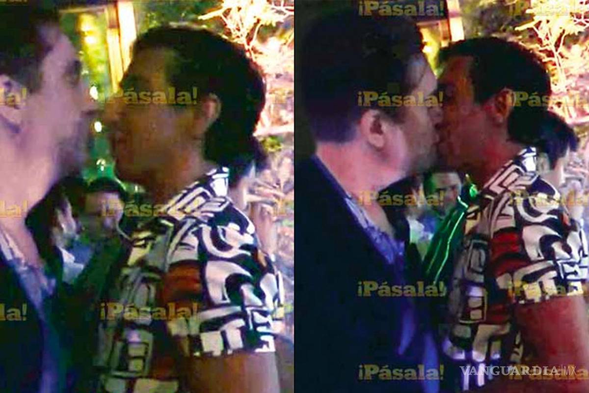 Difunden video que comprueba que Daniel Bisogno se besó con un hombre en antro gay