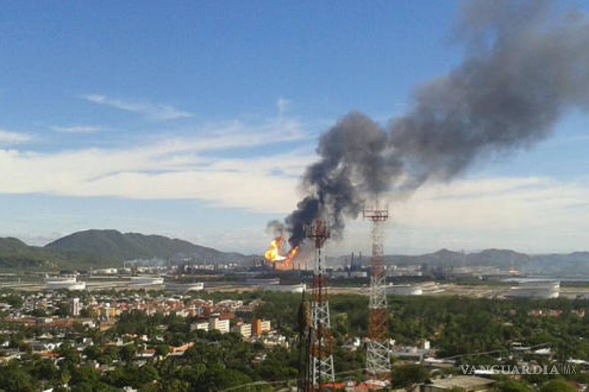 Reportan explosión en refinería de Salina Cruz, Oaxaca