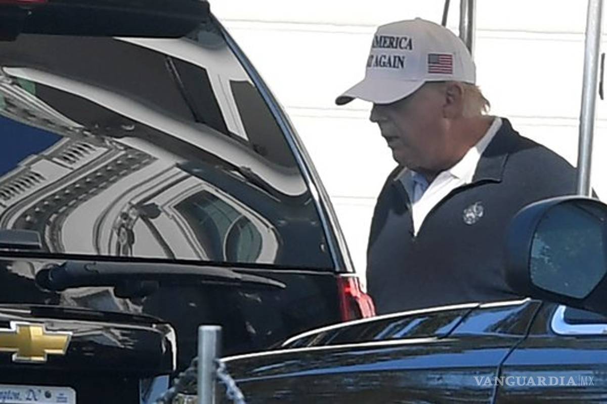Trump regresa a jugar golf y sigue sin reconocer su derrota