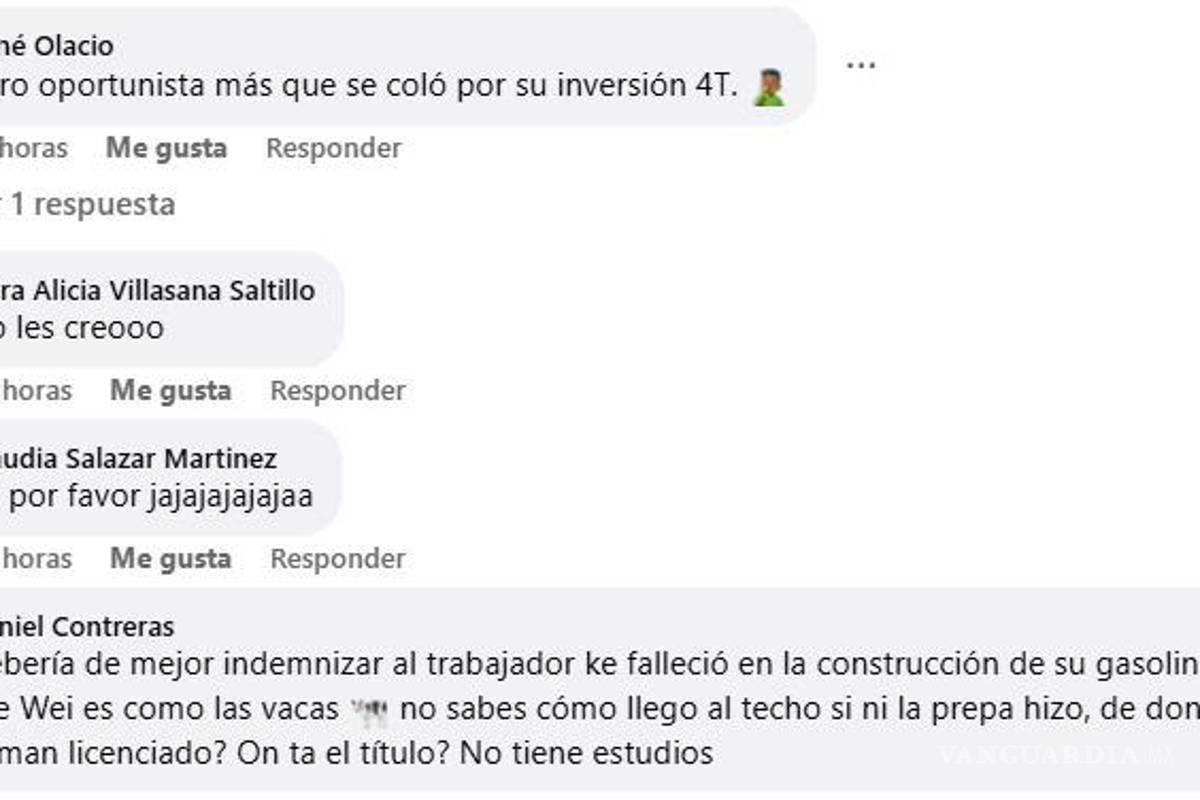 Coahuila: Se le van a la yugular a Ricardo Mejía por elogiar el trabajo del diputado Tony Flores