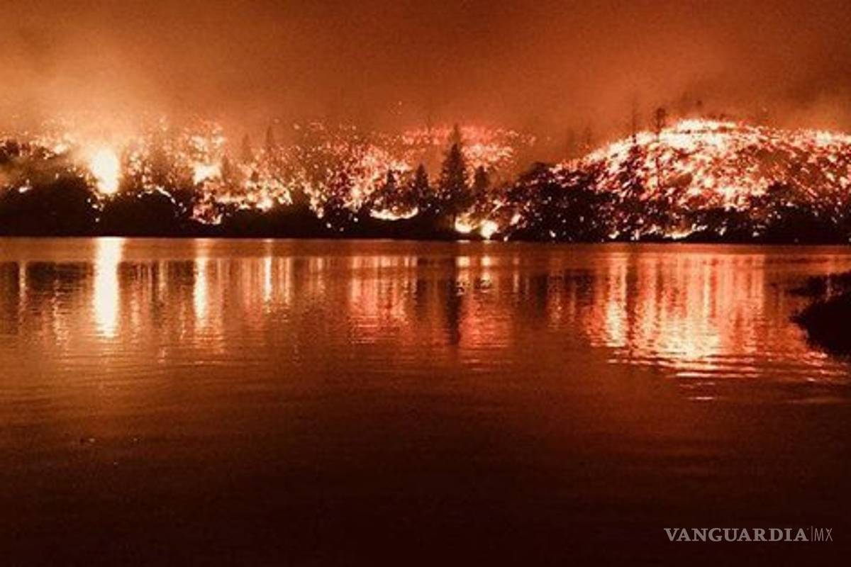 Incendio forestal en California fue provocado por pinchadura de llanta