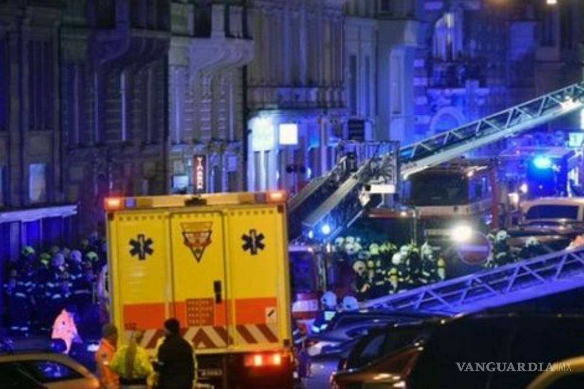 Dos muertos por incendio en hotel en Praga