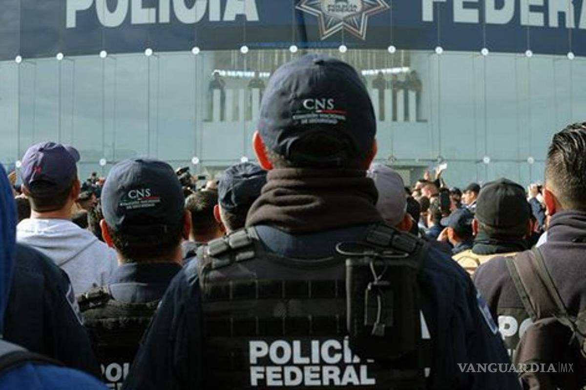 Policías federales no quieren prueba de polígrafo y vivir en cuarteles, aquí sus demandas