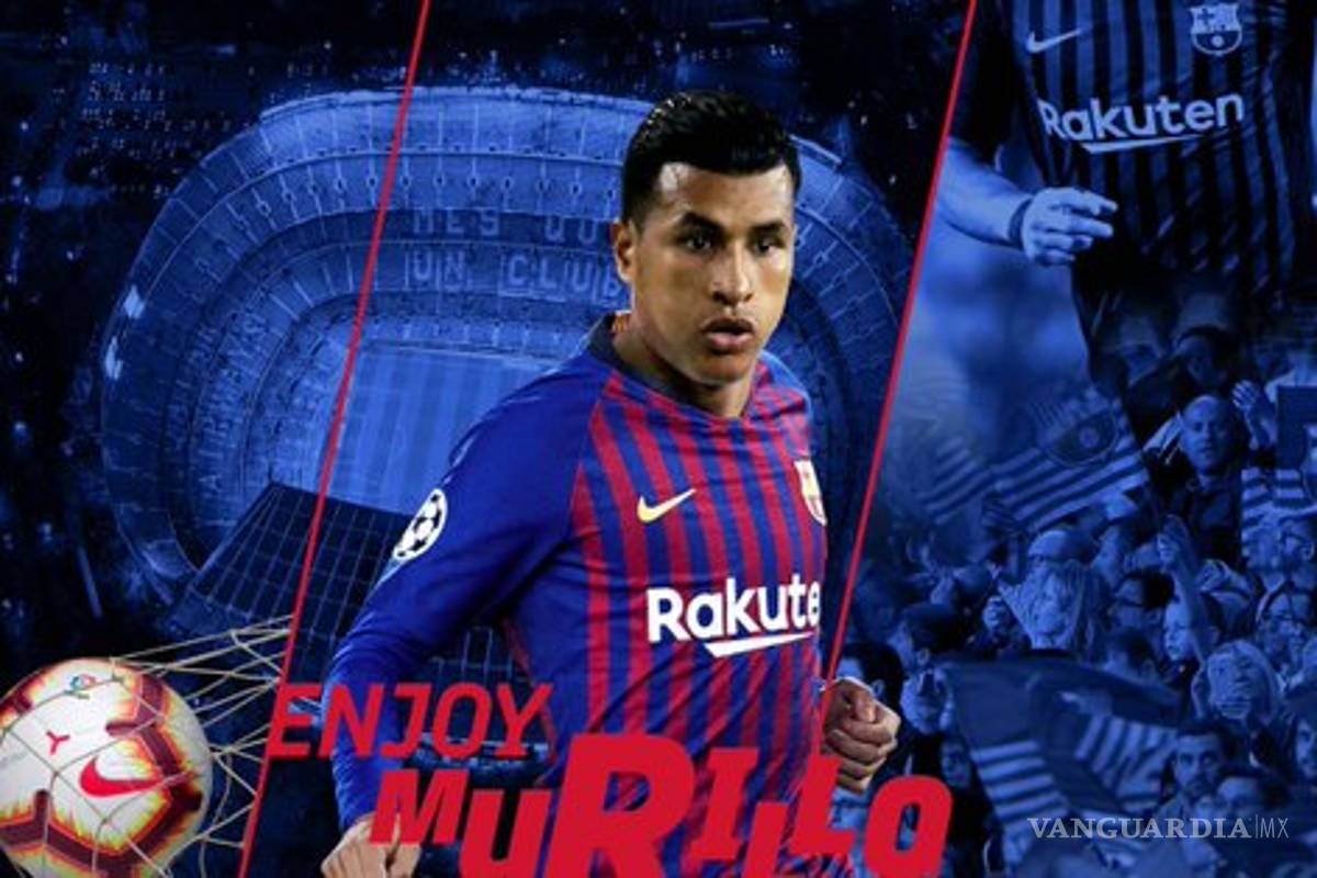 Barcelona adelantó su regalo de navidad y contrató a Jeison Murillo