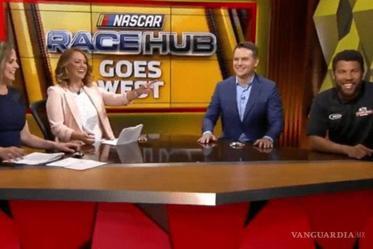 Conductores de Fox Sports de Estados Unidos se burlan de piloto mexicano de NASCAR