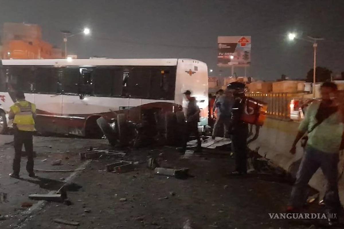 Registran aparatoso accidente en la México-Pachuca; deja más de 20 heridos