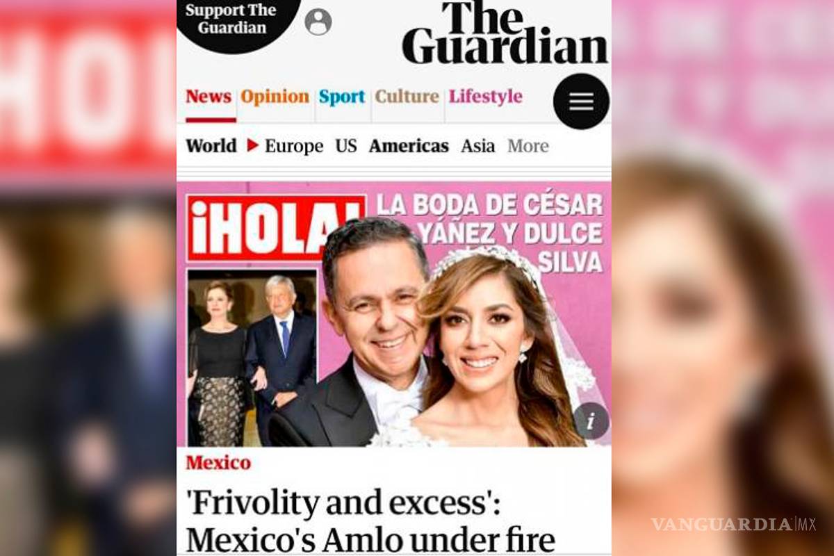 &quot;Frivolidad y exceso&quot; en boda de Yáñez, el colaborador de AMLO: The Guardian