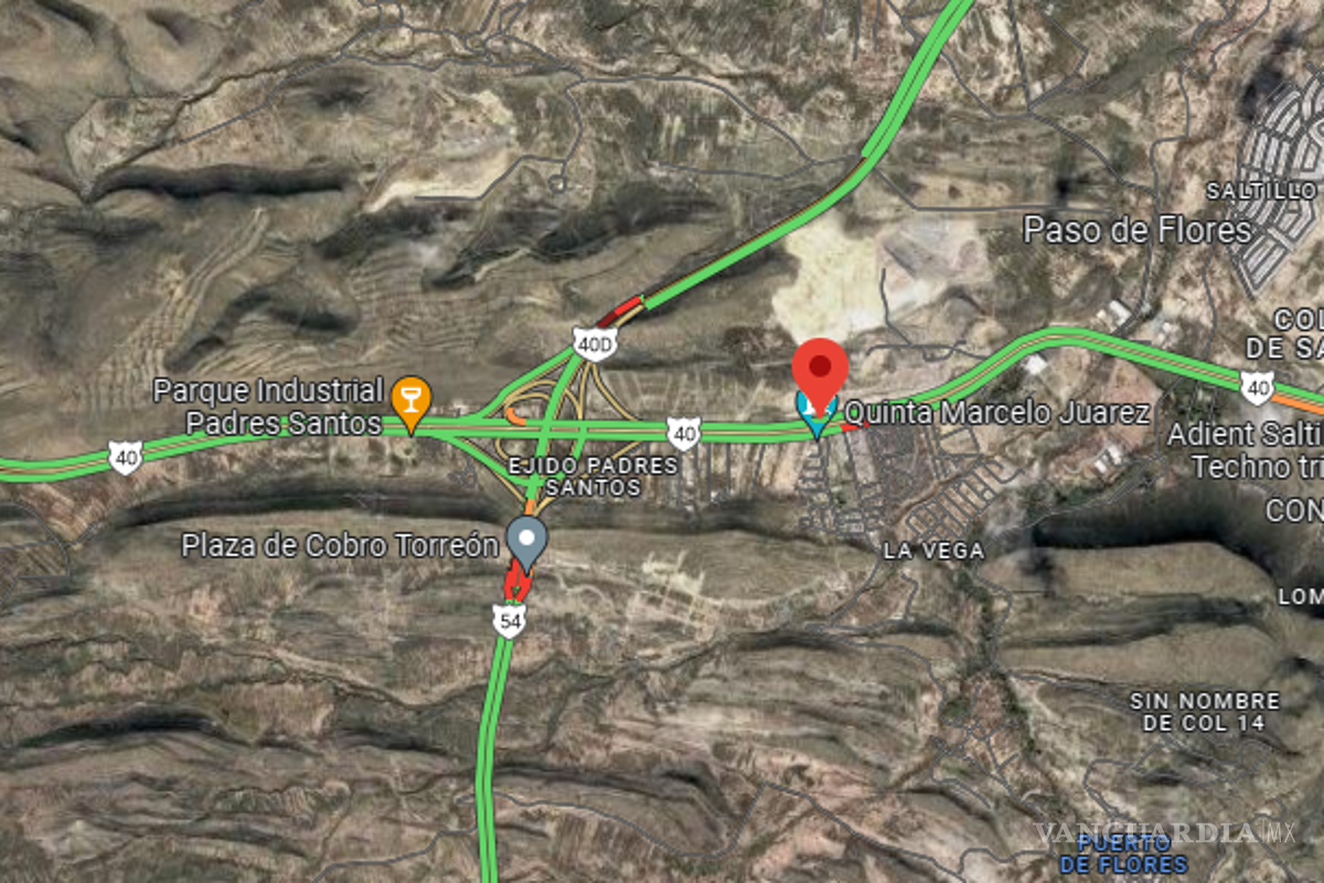 Restablecen circulación en Autopista Torreón-Saltillo tras accidente