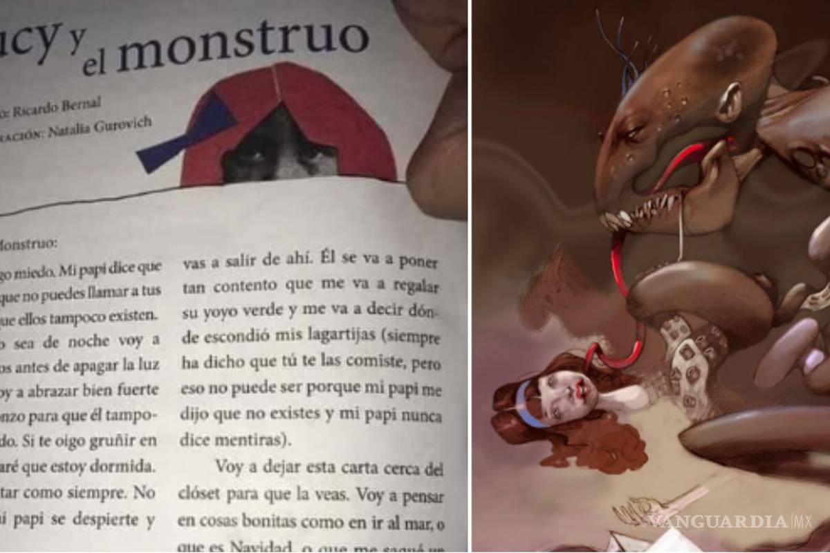 'Lucy y el Monstruo', cuento del libro de lecturas de la SEP que causa polémica en redes sociales... ¿no es apto para niños?
