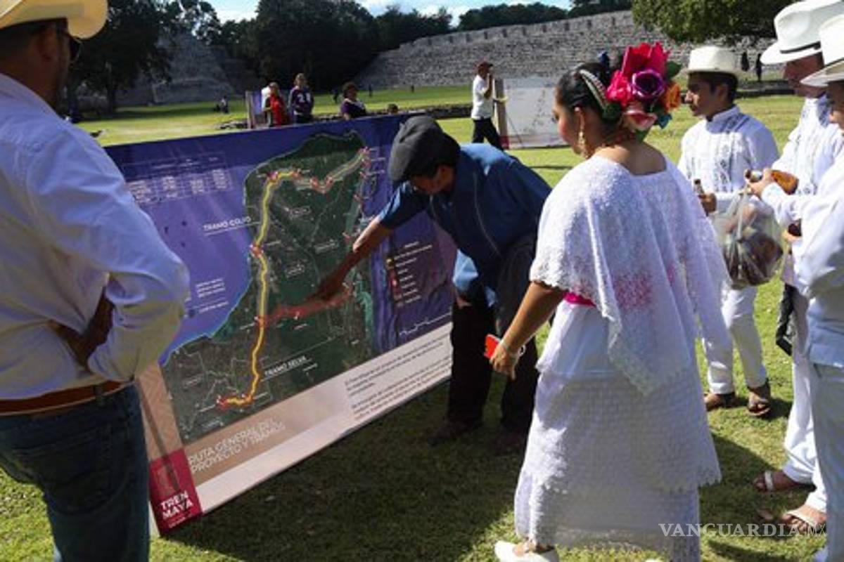 Hay freno a Tren Maya en Bacalar