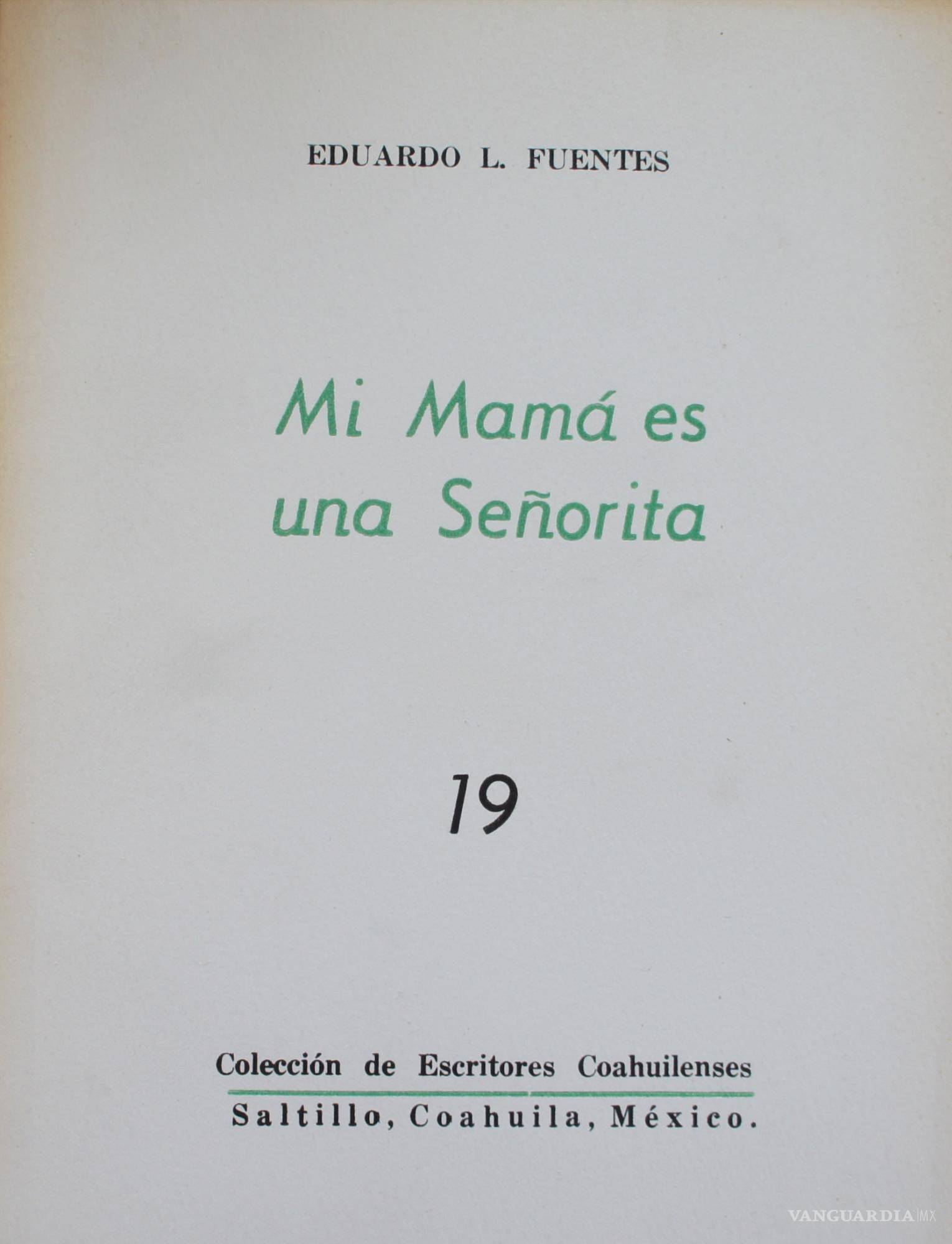 $!La obra de este escritor se puede consultar en el Archivo Municipal de Saltillo.