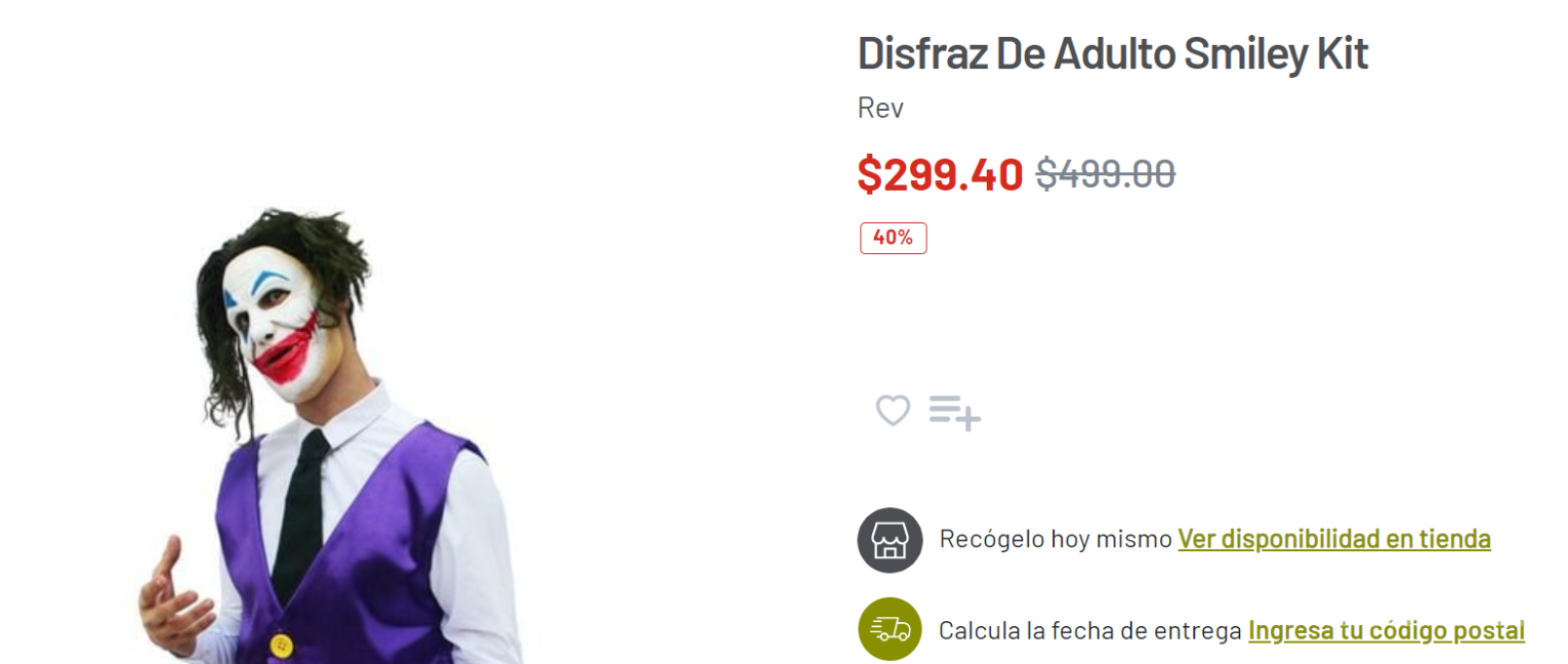 $!¡Todo para Halloween en Soriana! Disfraces, decoraciones y accesorios de Halloween al 40% de descuento