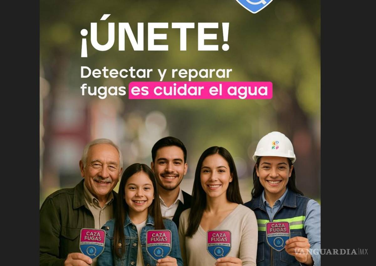 Lanza Aguas de Saltillo la campaña ciudadana ‘Caza Fugas’