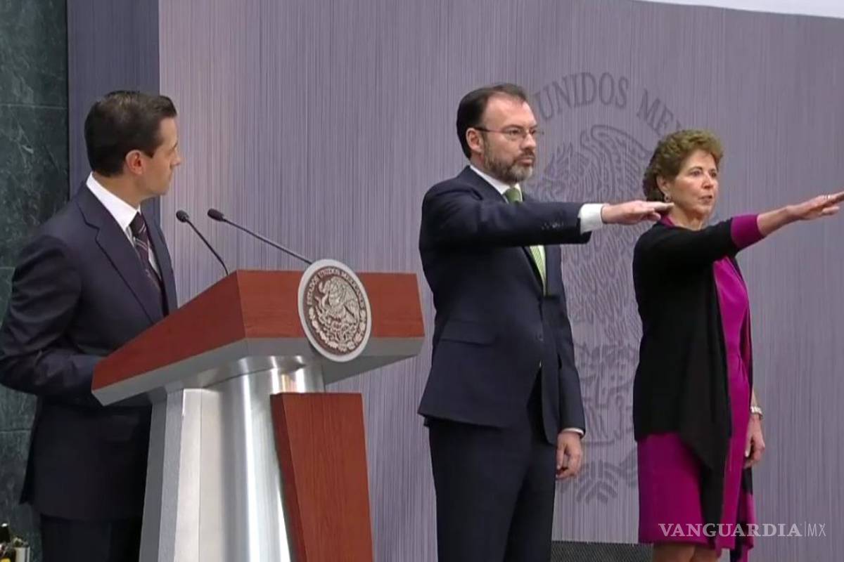 Vuelve Videgaray al Gabinete; Peña Nieto lo nombra Canciller