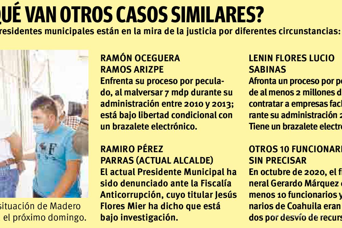 $!Otro ex alcalde al penal; detienen a Evaristo Madero