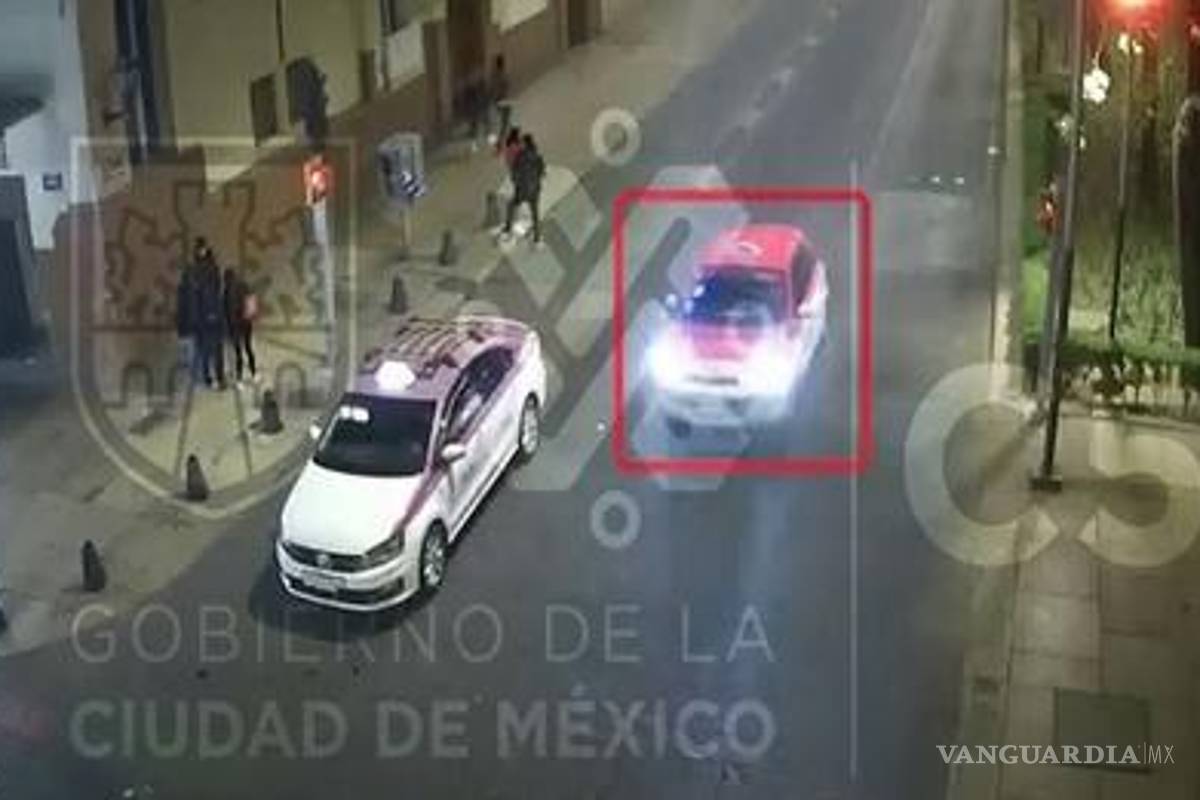 $!Así secuestró un taxista a mujer que esperaba afuera de banco en CdMx
