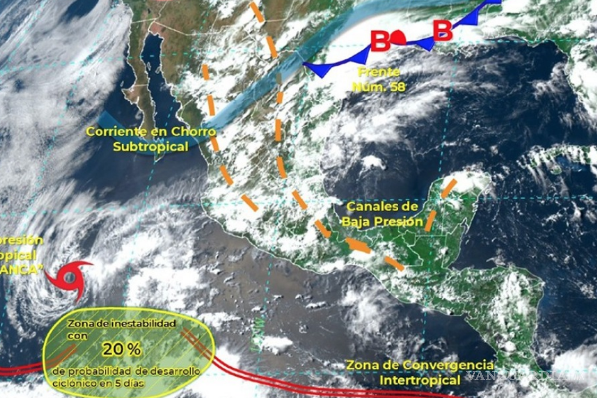 Mucho calor y fuertes lluvias se esperan en México