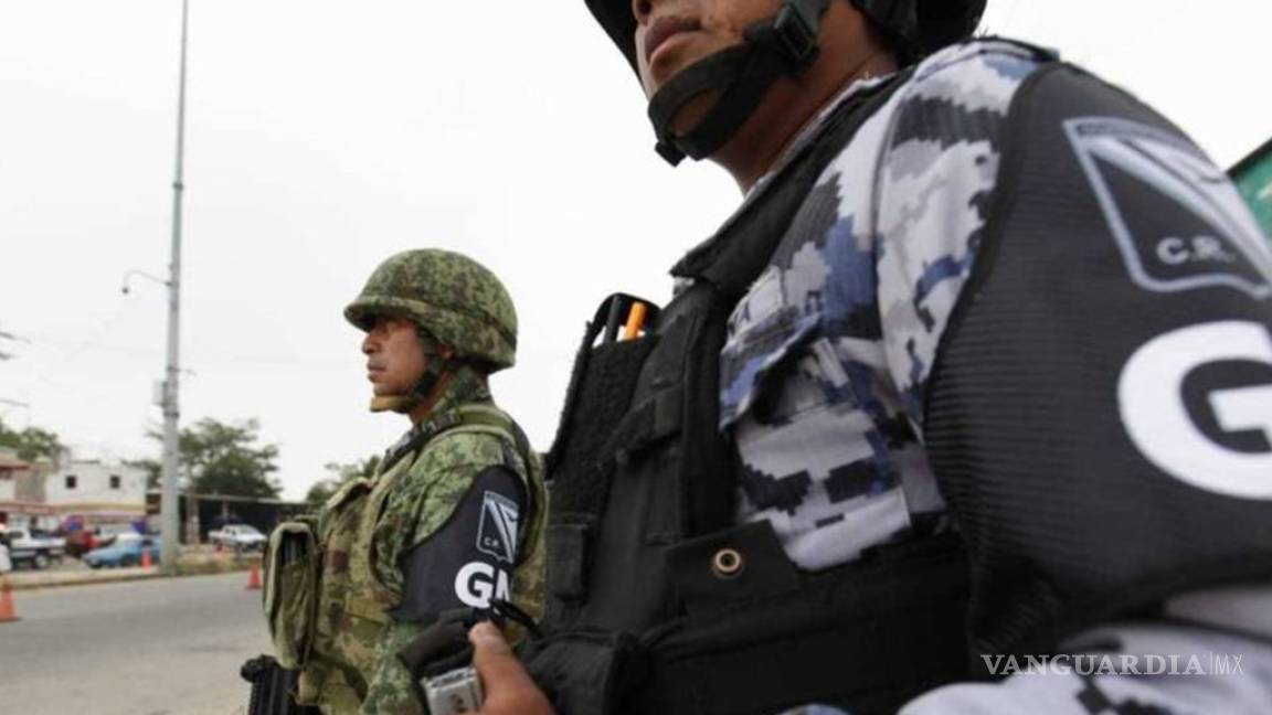 Ante llegada de caravana migrante despliegan elementos de la Guardia Nacional para resguardar frontera en Chiapas