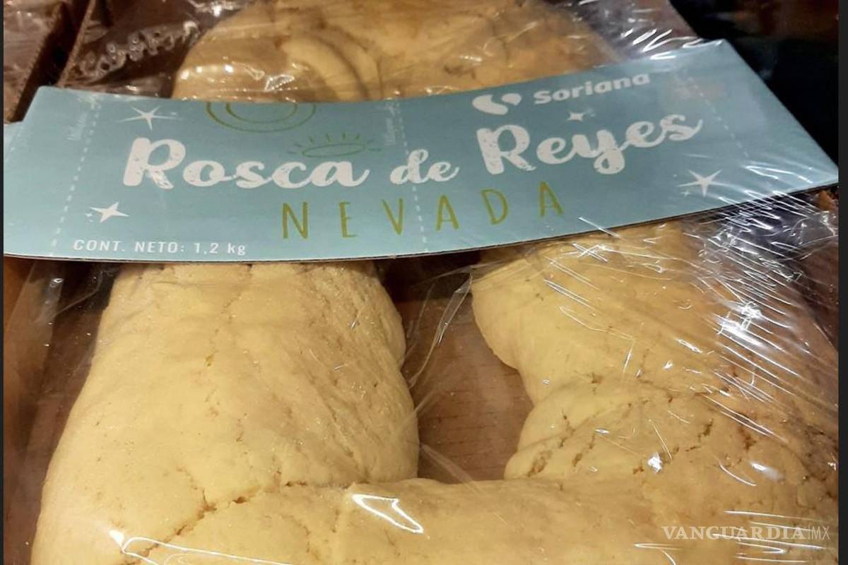 Soriana despierta polémica en redes con su Rosca de Reyes ‘nevada’