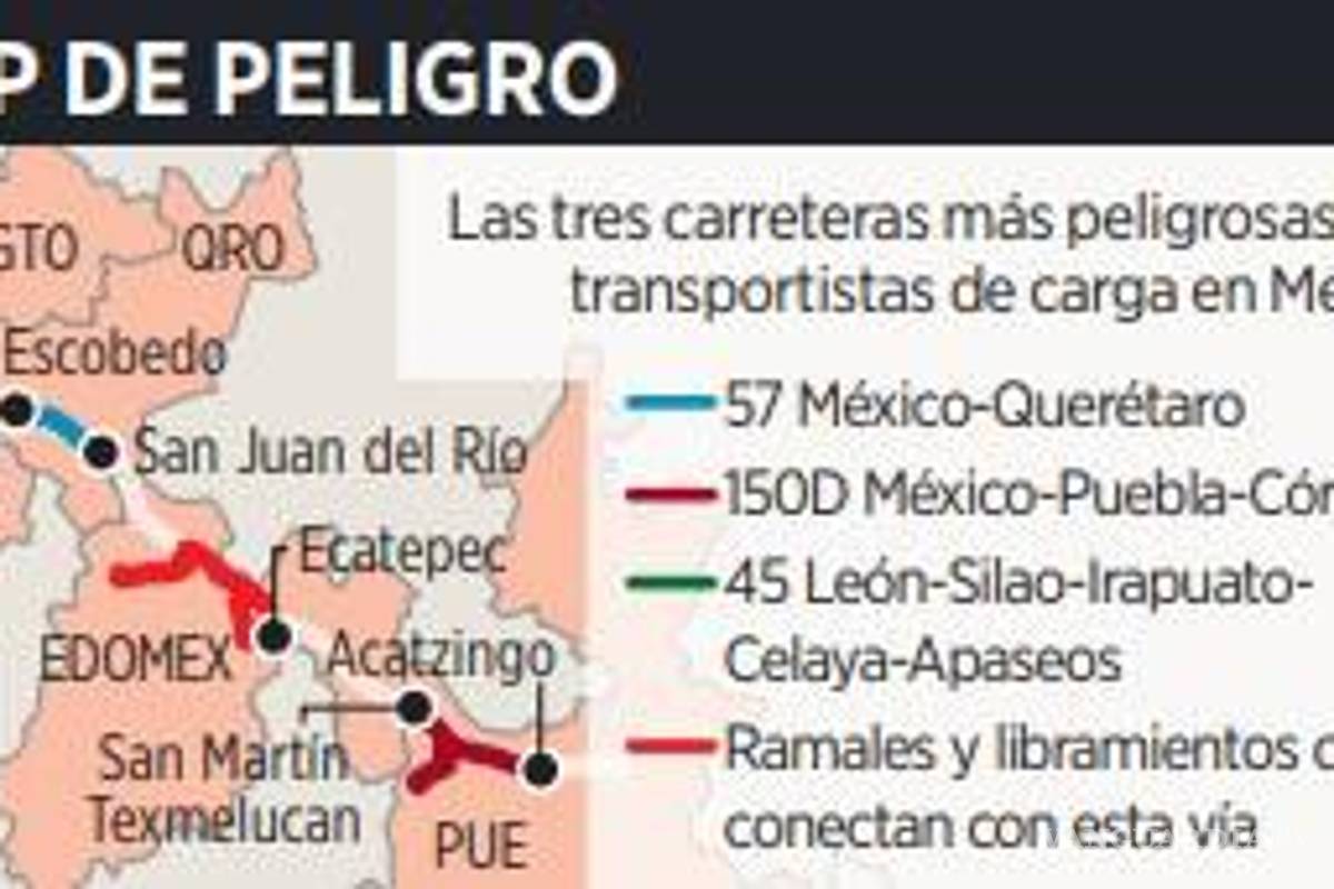 $!Aterroriza crimen a transportistas en carreteras