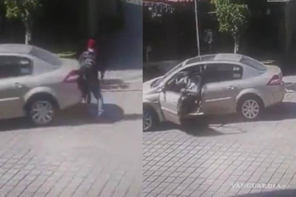 Hombre finge ser atropellado en Puebla y cámara de seguridad lo delata