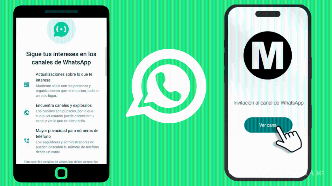 $!Así son los canales de WhatsApp.