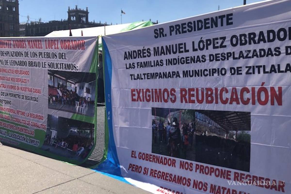 Gobierno federal no tiene una estrategia para ayudar a desplazados de Guerrero