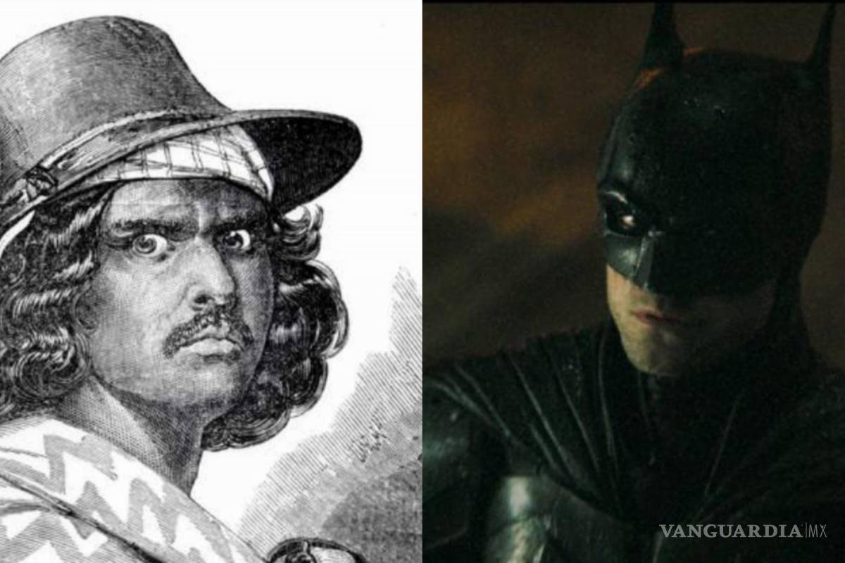 ¿Sabías que el personaje de Batman está inspirado en el forajido Joaquín Murrieta ?