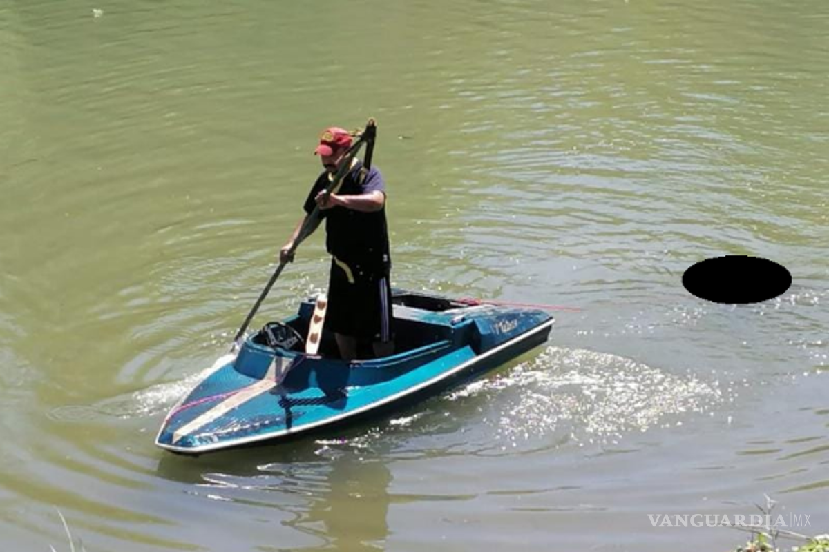 $!Con una lancha prestada encontró el cadáver de su hija en el Bravo