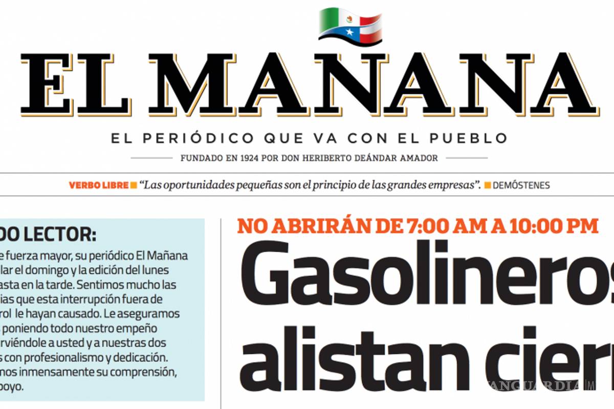 Diario El Mañana de Nuevo Laredo dejó de circular dos días por amenazas