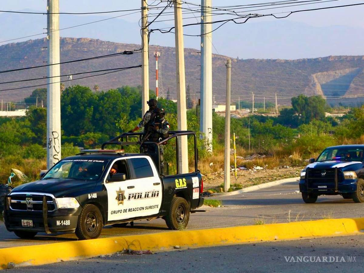 $!Autoridades policiacas realizaron recorridos como parte de la estrategia de seguridad del Estado.