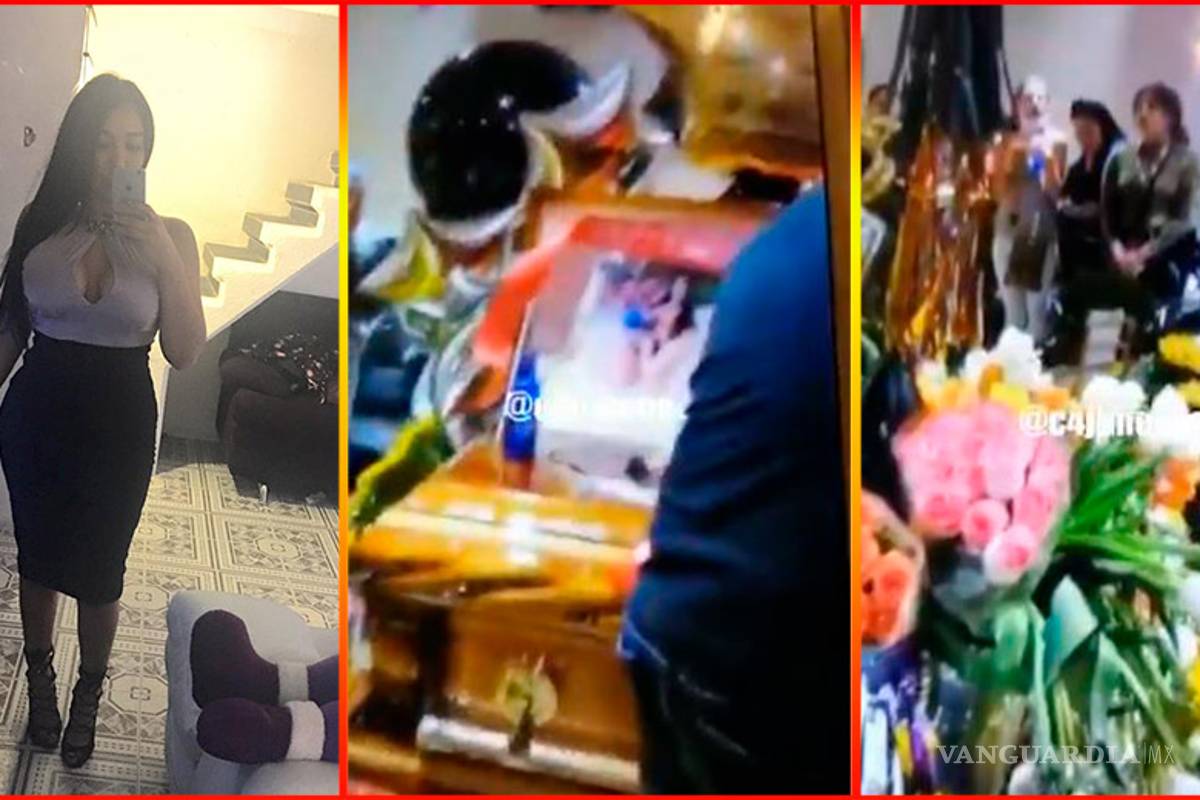 Con globos, música y champán, velan a Valeria, una de las 'Novias de la Unión Tepito' (video)