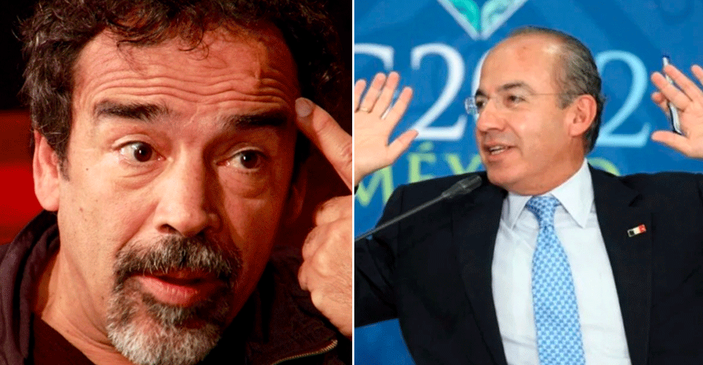 "El Infierno" está basada en su sexenio, dice Alcázar a Felipe Calderón