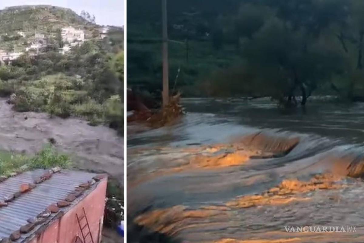 Zacatecas bajo alerta... desborde de presa San Aparicio causó inundaciones en Genaro Codina