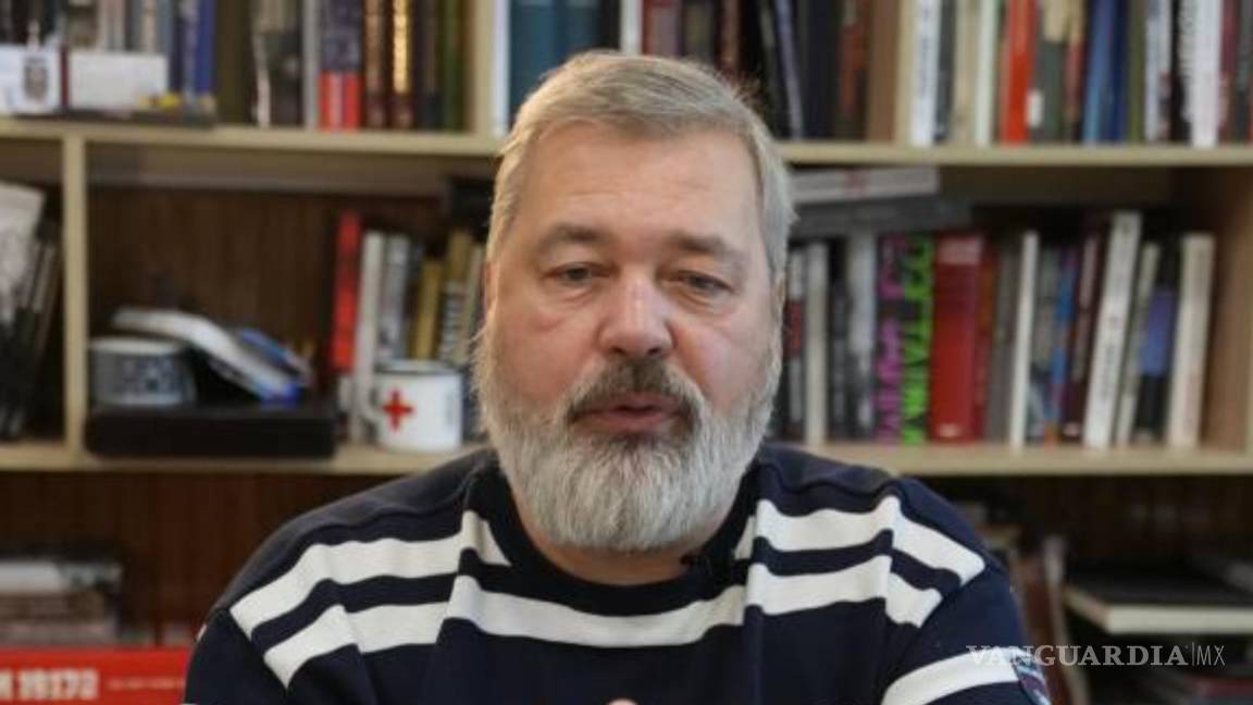 $!El editor de Novaya Gazeta, Dmitry Muratov en el periódico Novaya Gazeta. AP/Alexander Zemlianichenko