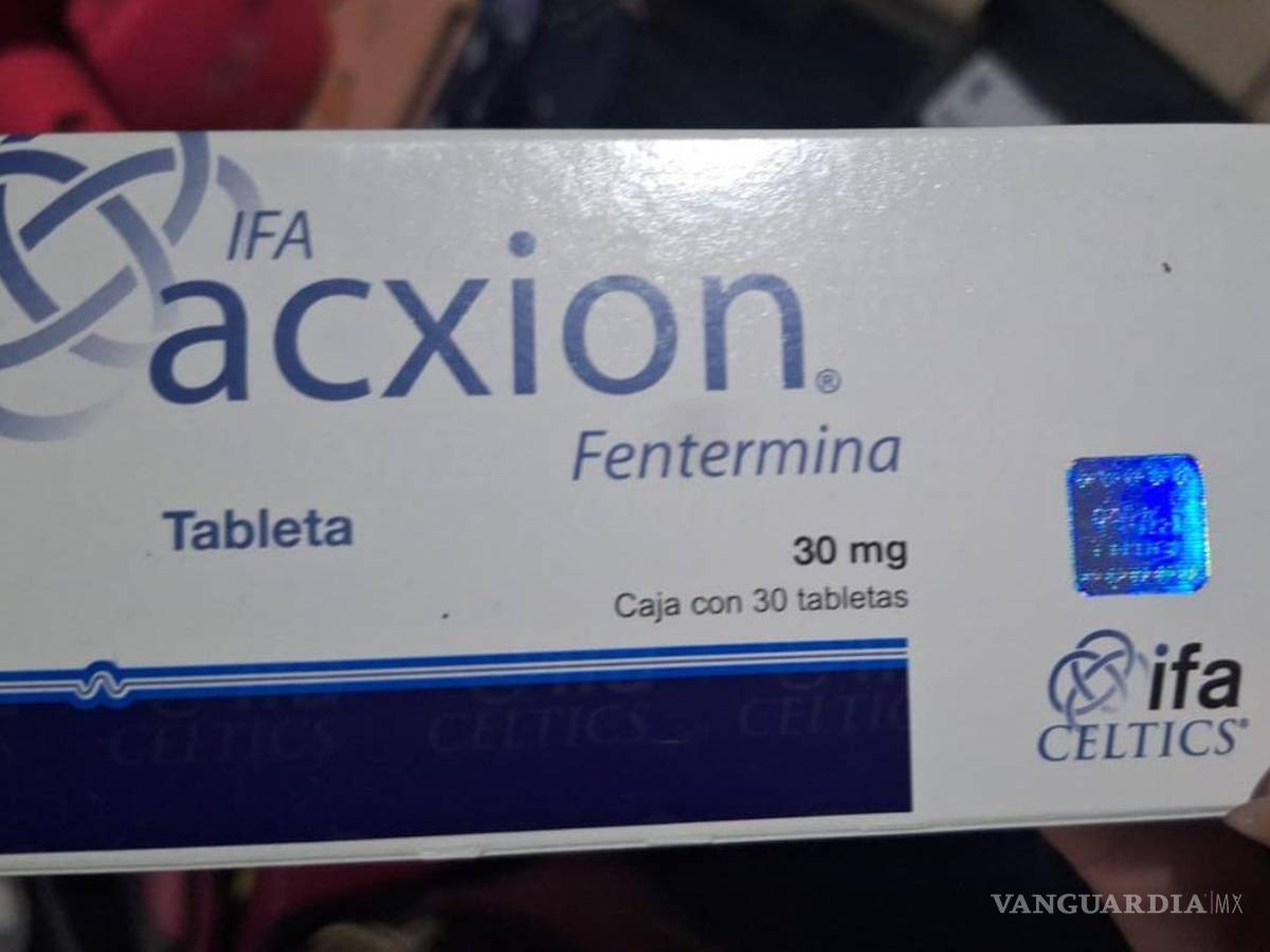 $!El fármaco Fentermina es uno de los más asequibles de su tipo, al tener un costo que ronda los 300 pesos.