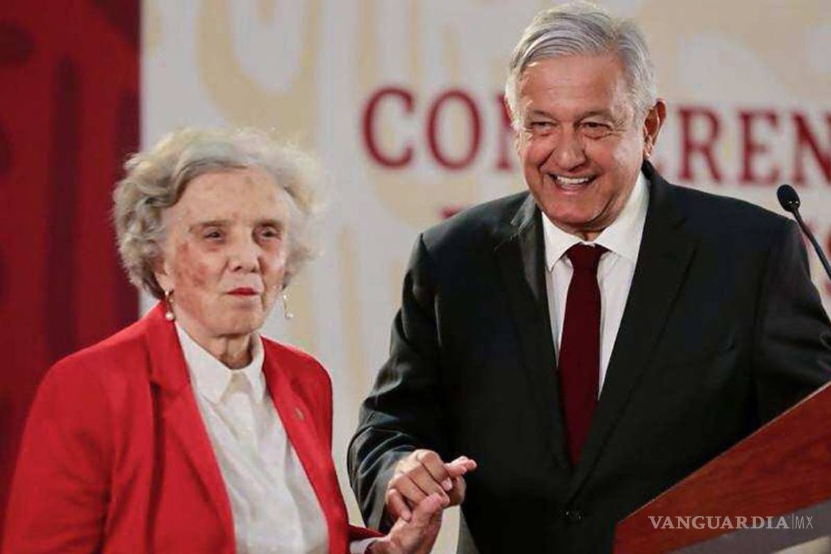 ‘Comparto dudas frente a la 4T’: Elena Poniatowska