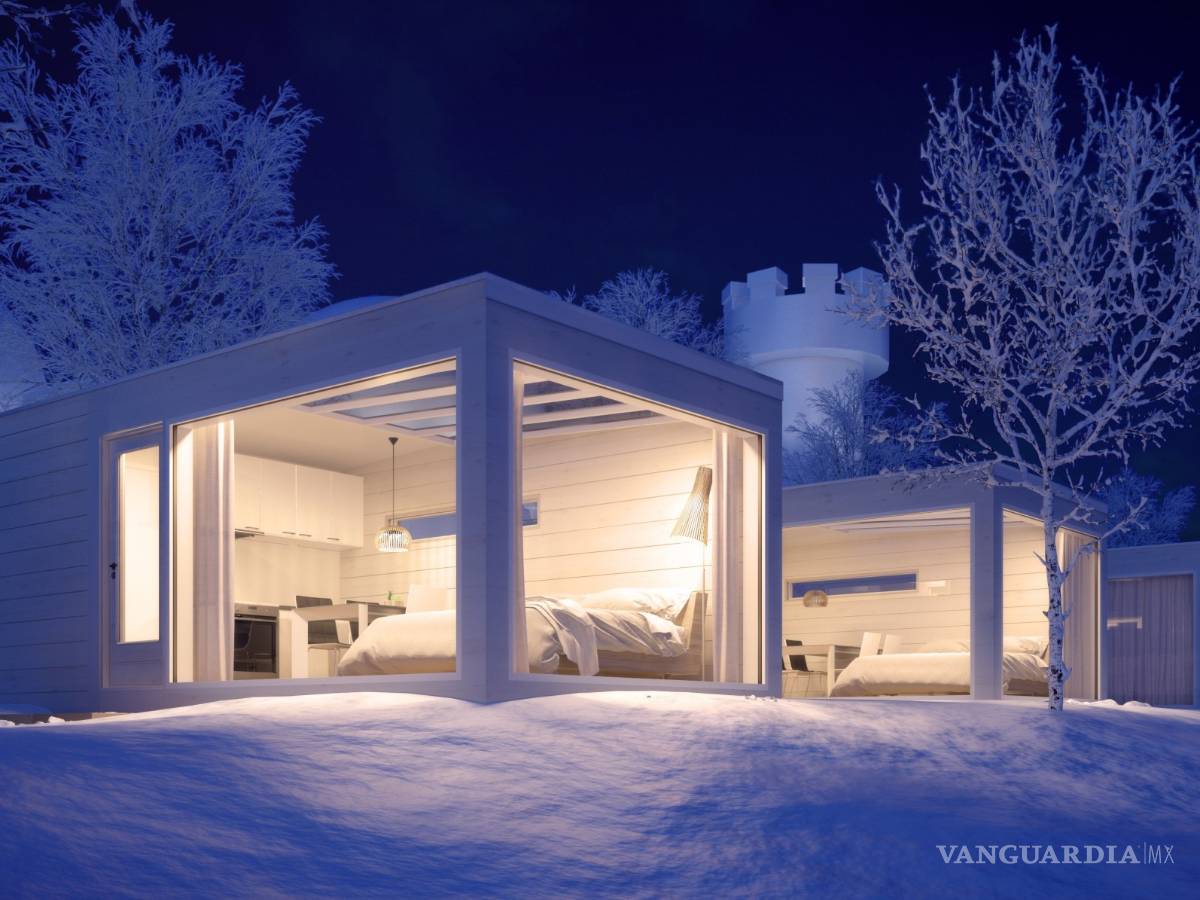 $!En Finlandia puedes ver las auroras boreales desde tu cuarto de hotel