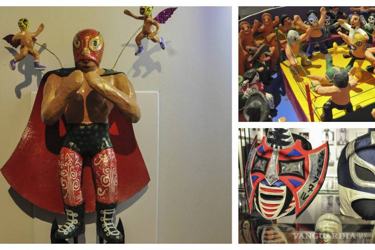 $!Exposición reivindica la lucha libre en México