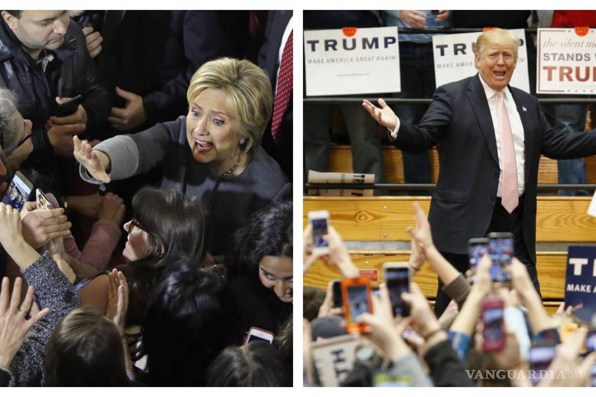 Trump y Clinton son favoritos en el supermartes