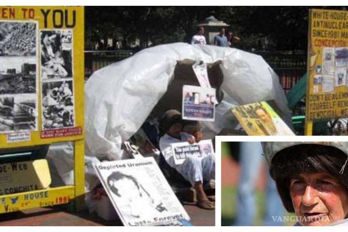 Muere la española que protestó durante 35 años ante la Casa Blanca