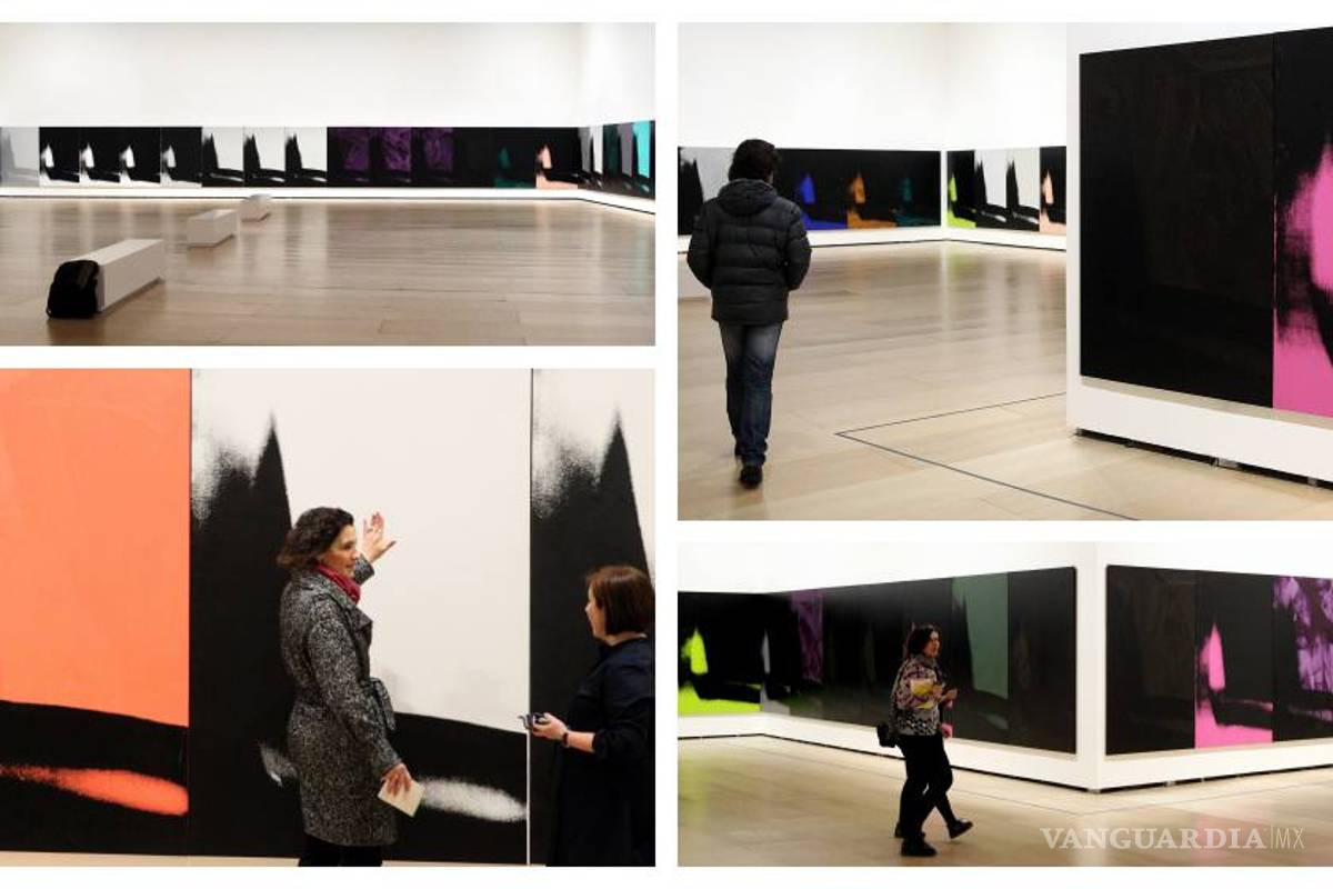"Shadows" de Andy Warhol se exhibe en el Guggenheim Bilbao