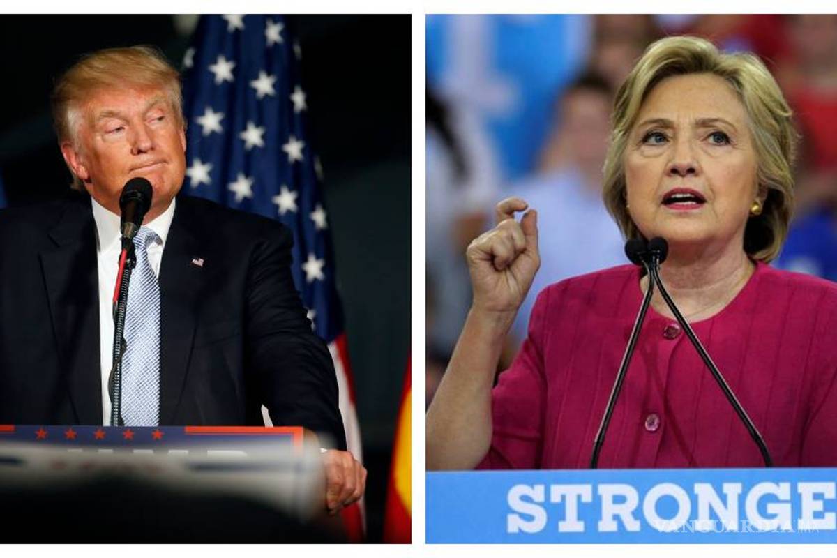 Clinton vs Trump: Agudo contraste en seguridad nacional