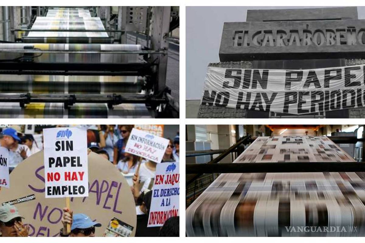 Crisis en periódicos independientes de Venezuela por falta de papel